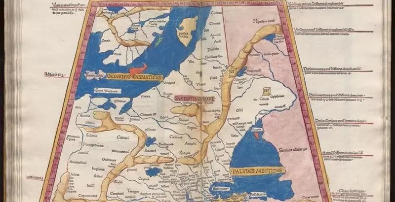 Опис найцікавіших мап з європейських архівів, що показують українські землі з давніх часів